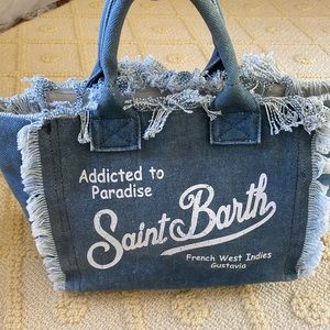 Mini St Barts canvas bag